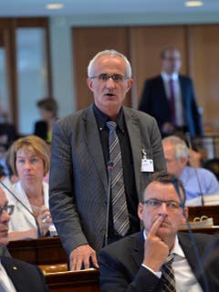 Kantonsratssession im Juni 2015, ein Monat, bevor die Krebserkrankung diagnostiziert wurde. (Bild: Regina Kühne/Archiv)