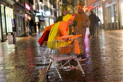 Frauenfeld TG , 15.01.2018 / Bechtelisnacht in der Innenstadt von Frauenfeld (Bild: Donato Caspari)