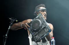 Einer der grossen Acts am Frauenfelder Festival: Run DMC. (Bild: Reto Martin)