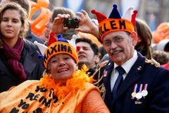 Sie wollen auch Maxima und Willem-Alexander sein. (Bild: Keystone)