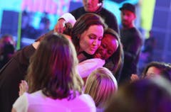 Im März 2015 wurde Angelina Jolie an den Kids' Choice Awards als beste Bösewichtin im Film "Maleficent" ausgezeichnet. (Bild: Keystone)