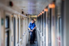 Am Bahnhof in Buchs werden Flüchtlinge erwartet (Bild: Urs Bucher)