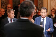 Brunner beherrschte auch den Umgang mit den Medien. (Bild: Keystone)