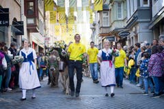 St. Gallen - Umzug Olma Olmaumzug durch die Stadt (Bild: Ralph Ribi)