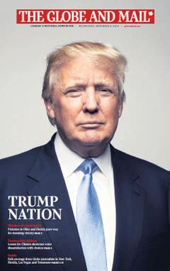 Die kanadische Zeitung "The Globe and Mail". (Bild: Printscreen)