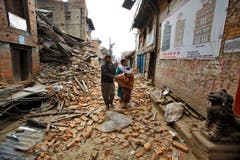 Nepal Earthquake (Bild: Keystone)