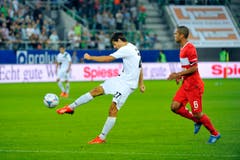 Marco Mathys gegen Moskaus Rafael de Souza Pereira. (Bild: Urs Bucher)