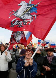 A year after Crimea annexation (Bild: Keystone)