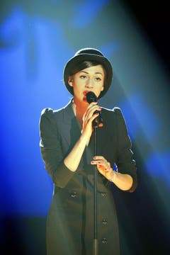 Sanfte Stimme: Chiara Dubey aus Roca sopra Ascona mit «Bella Sera». (Bild: Keystone)