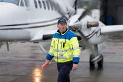 WEF-Hochbetrieb auf dem Flugplatz Altenrhein: Medienrundgang (Bild: Michel Canonica)