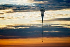167,64 Meter hoch ist der Ballon, wenn er abhebt. (Bild: Keystone)
