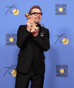 Gary Oldman wurde bester Schauspieler. (Bild: Keystone)