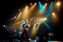 John Calabrese, Bassist von Danko Jones. (Bild: Benjamin Manser)