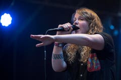 Auftritt von Kate Tempest auf der Sternenbühne. (Bild: Benjamin Manser)