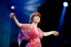 In Trance: Florence Welch, Sängerin von Florence And The Machine. (Bild: Coralie Wenger)
