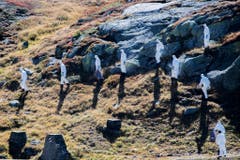 SUPERPUMA, ABSTURZSTELLE, UNFALL, (Bild: SAMUEL GOLAY (KEYSTONE/TI-PRESS))