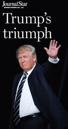 Die amerikanische Zeitung "Journal Star". (Bild: Printscreen)