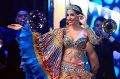 Queen of Carnival coronation ceremony kicks off the celebrations in Panama (Bild: Keystone)