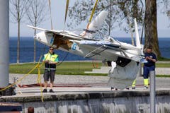 Die Unglücksmaschine - ein Experimentalflugzeug - war auf dem Weg ins Welschland. (Bild: Rudolf Hirtl)