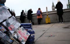 Aftermath of terror attack outside parliament in London. (Bild: Keystone)
