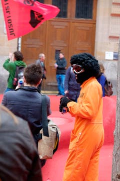 Die Demo verlief friedlich. (Bild: Stefan Bogner)
