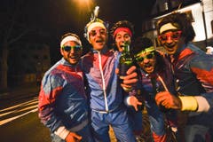 Frauenfeld TG , 15.01.2018 / Bechtelisnacht in der Innenstadt von Frauenfeld (Bild: Donato Caspari)