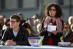 Interreligišse Feier zum eidgenšssischen Bettag, Klosterplatz, St. Gallen (Bild: Peter Käser)