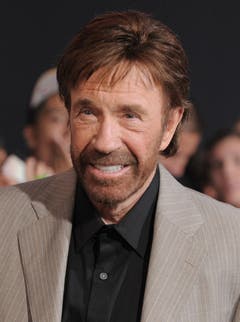 "Chuck Norris kann Zwiebeln zum Weinen bringen." (Bild: Keystone)