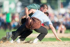 SCHWINGEN, SCHWINGFEST, EIDGENOESSISCHES SCHWING- UND AELPLERFEST ESTAVAYER 2016, ESAF, FETE FEDERALE DE LUTTE ET DES JEUX ALPESTRES, FESTA FEDERALE DEI LOTTATORI E DEGLI ALPIGIANI, (Bild: Keystone)