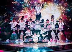 Die "Steep Dance Crew" zeigte sich äusserst beweglich. (Bild: Mirco Rederlechner (SRF))