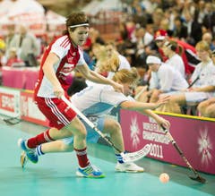 Daniela Stettler (l.) gegen Svetlana Wiktorova. (Bild: Keystone)