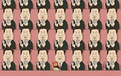 Zum Auftakt des Kongresses der Kommunistischen Partei: noch kein potenzieller Nachfolger von Xi Jinping in Sicht ( 29. Oktober 2017). (Bild: Tom Werner)
