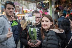 Jahrmarkt Leute Stimmung (Bild: Michel Canonica)