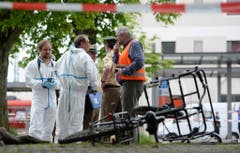Knife attack at railway station near Munich (Bild: Keystone)
