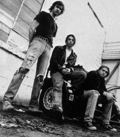 Krist Novoselic, Dave Grohl und Kurt Cobain (v.l.) alias Nirvana wurden mit ihrem Hit "Smells like Teen Spirit" über Nacht berühmt. (Bild: Keystone)