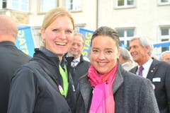 Henrike Girmann und Carmen Haag. (Bild: Nana do Carmo)
