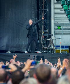 Herbert Grönemeyer gibt ein Konzert in der AFG Arena. (Bild: Andrea Stalder)