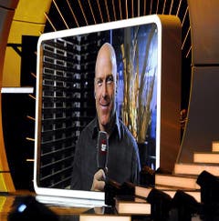 In Wengen nur 15., in der Schweiz die Nummer 1: Das Fernsehpublikum wählte Skirennfahrer Didier Cuche zum «Schweizer des Jahres». (Bild: Keystone)