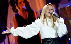 Helene Fischer ist zwar leidenschaftliche Musikerin, doch ihre Lieder schreibt sie nicht selbst. (Bild: Keystone)