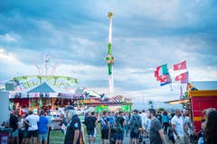 Von Donnerstag 3. August bis Samstag 5. August fand im Hafen von Romanshorn das Sommernachtsfest 2017 statt. (Bild: Andrea Stalder)