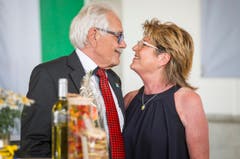 Empfang Grossratspräsidentin Heidi Grau (Bild: Andrea Stalder)
