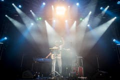Auftritt von Jack Garratt (UK) auf der Sternenbühne. (Bild: Benjamin Manser)