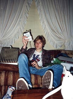 Kurt Cobain wechselte in seiner Jugend mehrmals den Wohnsitz und brach mit 18 die Schule ab. (Bild: Keystone)