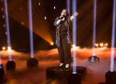 Nadia Maria Endrizzi aus Grabs bei ihrem Auftritt. (Bild: Mirco Rederlechner (SRF))
