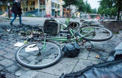 G20-Gipfel - Schäden im Schanzenviertel (Bild: Keystone)
