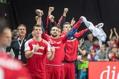 Handball: LŠnderspiel Schweiz - Bosnien (Bild: Michel Canonica)