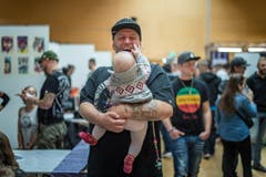 Tattoo Convention in Gossau (Bild: Michel Canonica)