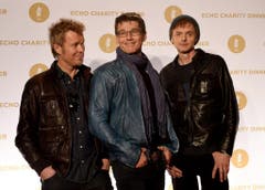 Die norwegische Popgruppe a-ha ist nach einer Pause wieder zurück im Geschäft: (v.l.) Magne Furuholmen, Morten Harket und Pal Waaktaar-Savoy. (Bild: Keystone)