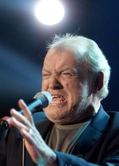 Bereits im Jahr 2002 war Joe Cocker bei "Wetten, dass...?" zu Gast gewesen. (Bild: Keystone)