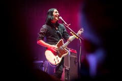 Ein bekannter Name am OpenAir: Placebo. (Bild: Benjamin Manser)